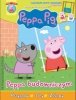 Świnka Peppa magazyn 7/2017 Peppa budowniczym + huśtawka Peppy i George'a